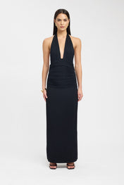 Sariah - Κομψό Μάξι Φόρεμα Halter