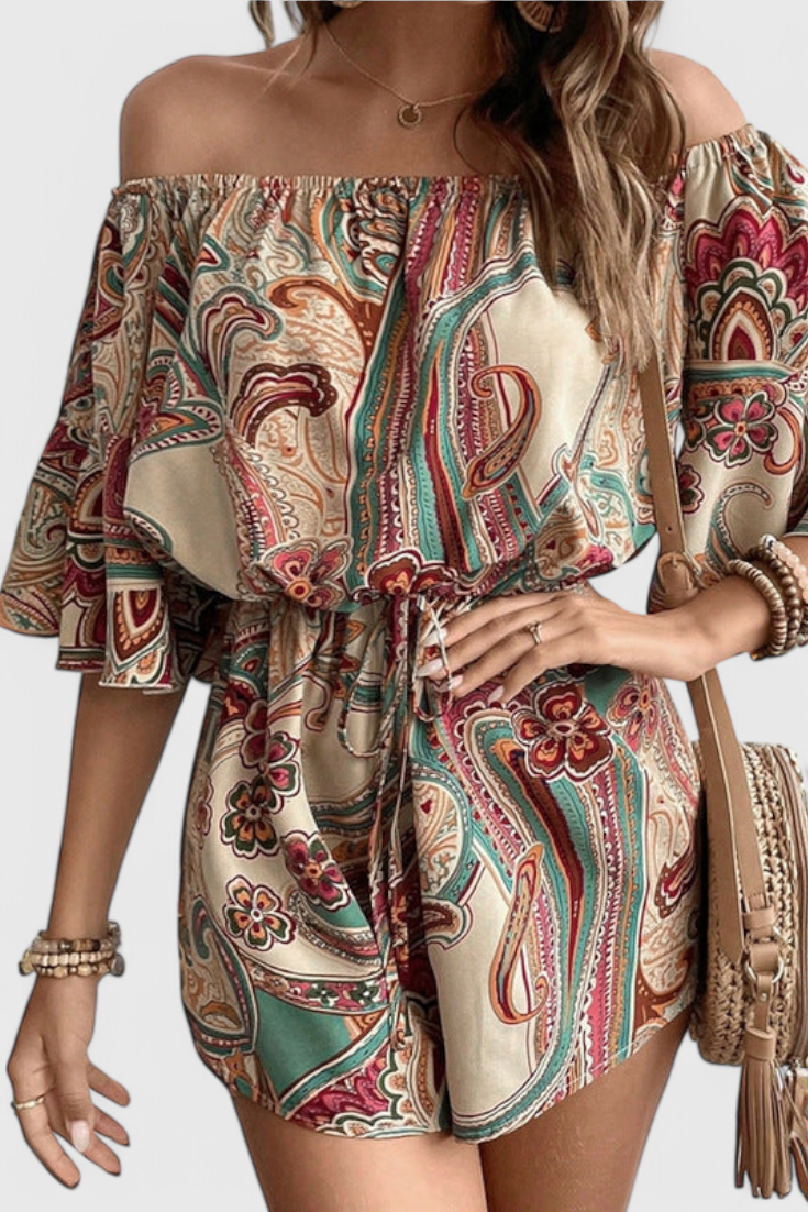 Paloma Μποέμ Ολόσωμη Φόρμα με Γυμνούς Ώμους