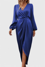 Giada Μακρύ Σατέν Φόρεμα