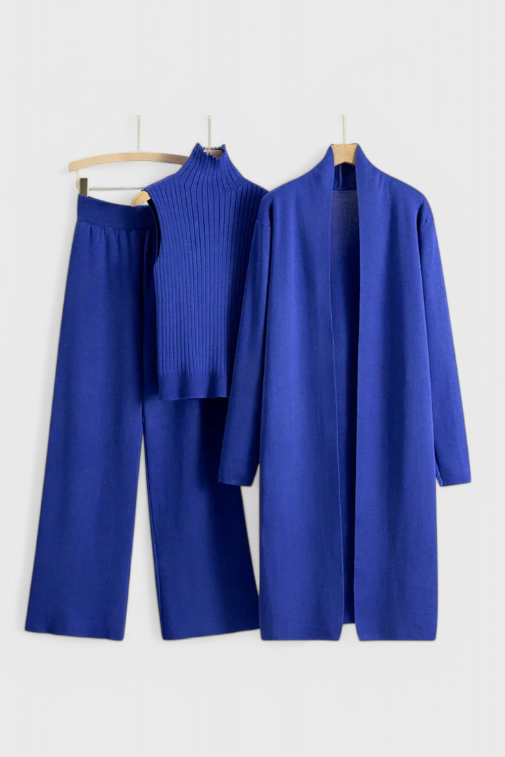 Mahalia Πλεκτό Σετ Τριών Τεμαχίων