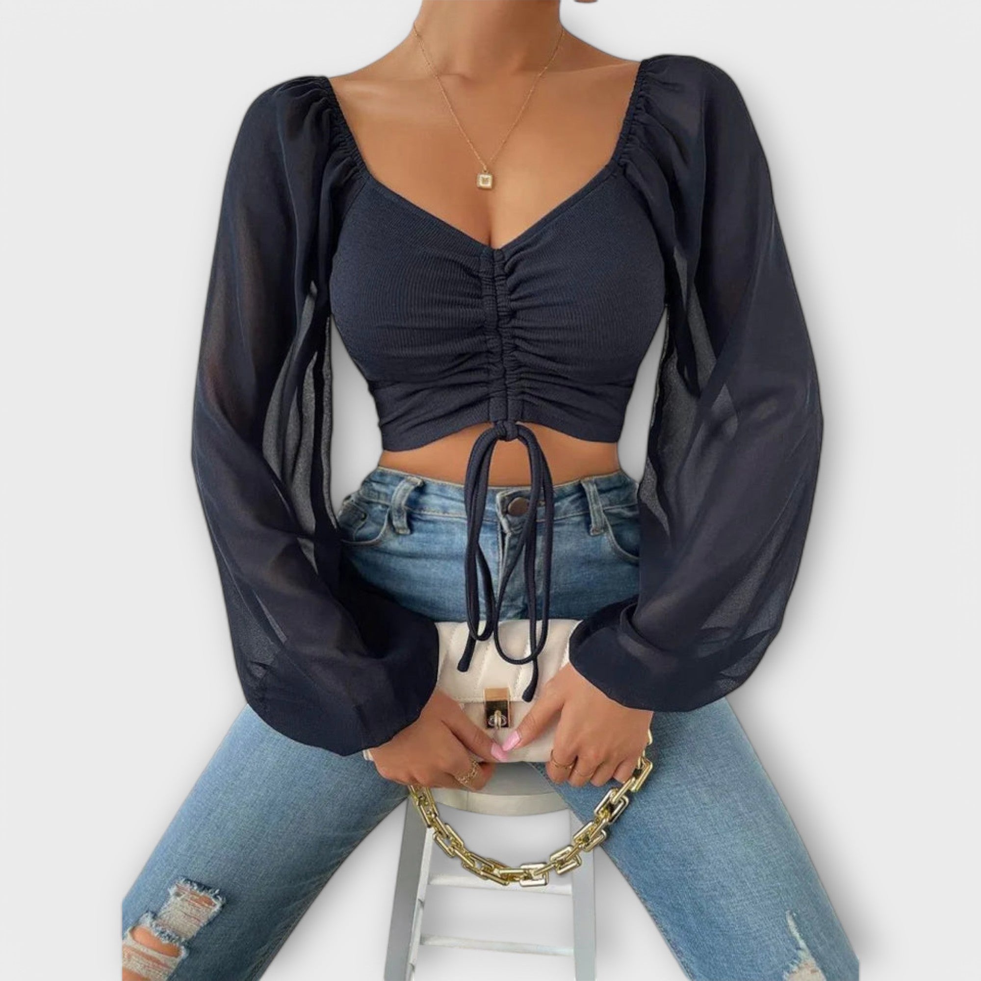 Jacqueline - Πολυλειτουργική Μπλούζα Νύχτας