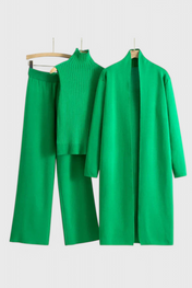 Mahalia Πλεκτό Σετ Τριών Τεμαχίων