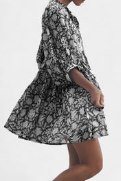 Daniela Φόρεμα Μίνι Boho Λουλουδάτο