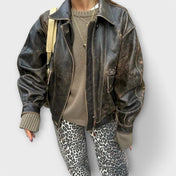 Chandra - Vintage Τζιν με Λεοπάρδαλη Σχέδιο