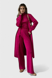 Mahalia Πλεκτό Σετ Τριών Τεμαχίων