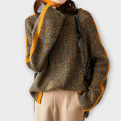 Breseis - Vintage ψηλός λαιμός πουλόβερ