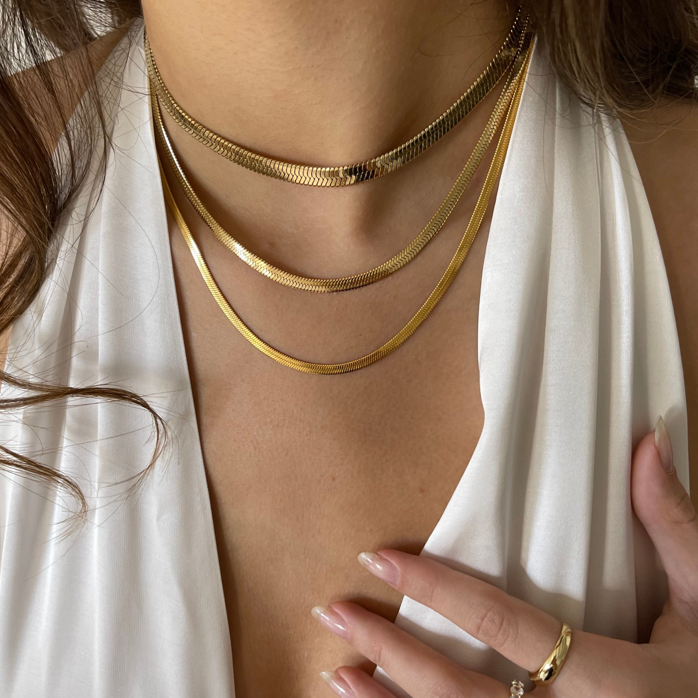 Λάμποντας Φίδι Κολιέ