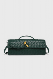 Melanie Τσάντα Clutch με Χρυσή Λεπτομέρεια Κόμπου