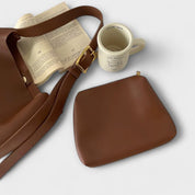 Sami – κομψή δερμάτινη τσάντα ώμου