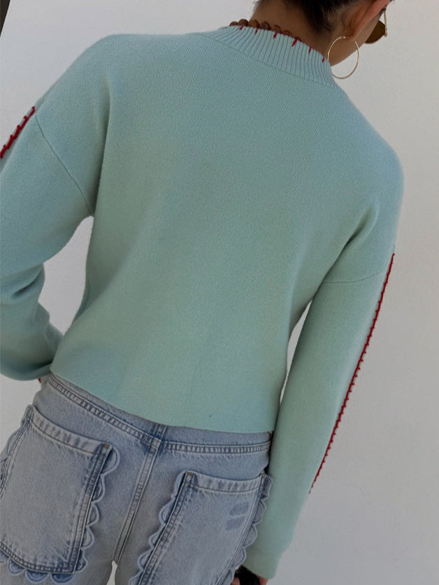 Phoebe - Πλεκτή ζακέτα με διασκεδαστικό σχέδιο χταποδιού