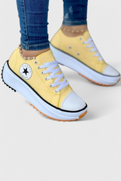 Taya Chunky Αθλητικά Παπούτσια από Καμβά