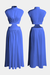 Jocelyn Σετ με Φόρεμα με Πλαϊνό Σκίσιμο