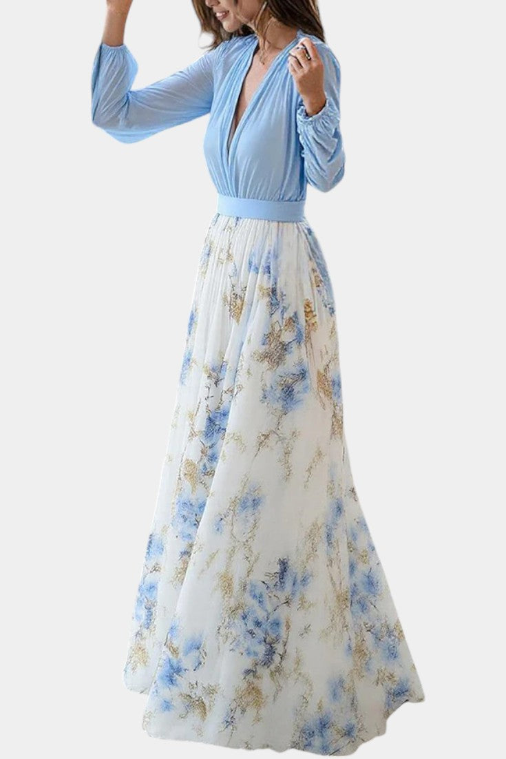 Eliane Το εντυπωσιακό φλοράλ μάξι φόρεμα