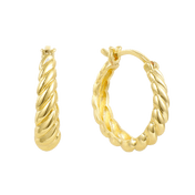 Σκουλαρίκια Στριφτά με Στυλ Twist