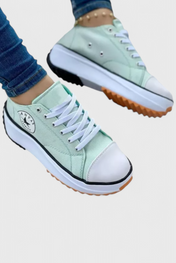 Taya Chunky Αθλητικά Παπούτσια από Καμβά