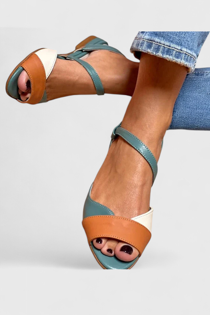 Juralina Κομψά σανδάλια με λουράκι αστραγάλου με μαλακή σόλα