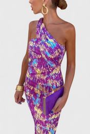 Julissa Βραδινό Μάξι Φόρεμα με Γυμνούς Ώμους