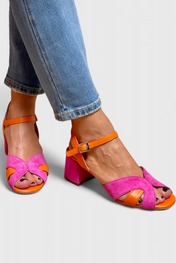 Norma Elegant σανδάλια με άνετο τακούνι και ρυθμιζόμενο λουράκι