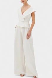 Χέιντεν | Σετ με Ασύμμετρο Τοπ και Παντελόνι Παλάτσο