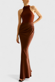 Mafalda Μαξι Φόρεμα με Στυλ Tank Top και Λεπτή Σιλουέτα