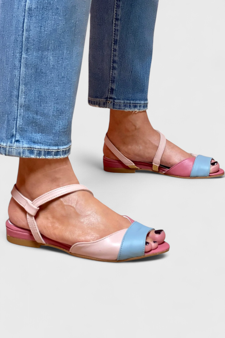 Juralina Κομψά σανδάλια με λουράκι αστραγάλου με μαλακή σόλα