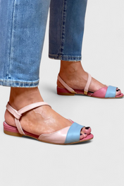 Juralina Κομψά σανδάλια με λουράκι αστραγάλου με μαλακή σόλα