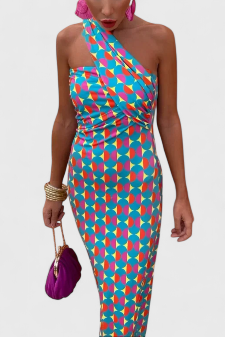 Julissa Βραδινό Μάξι Φόρεμα με Γυμνούς Ώμους