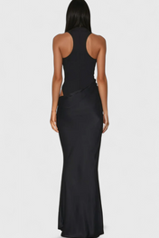 Mafalda Μαξι Φόρεμα με Στυλ Tank Top και Λεπτή Σιλουέτα