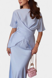 Βελέδα Σετ με Τοπ με Σταυρωτές Τιράντες και Αέρινη Φούστα