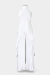 Χρυσούλα Ασύμμετρο Σετ με Πλισέ Παντελόνι