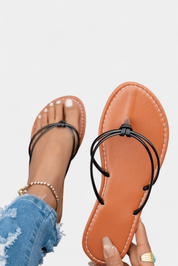 Aledia Μινιμαλιστικά σανδάλια με λεπτές συνθετικές τιράντες