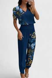 Cassandra Σετ με Μπλούζα και Παντελόνι