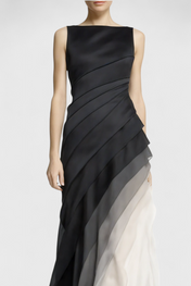 Angela Φόρεμα Layered Gradient