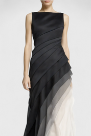 Angela Φόρεμα Layered Gradient