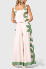 Serafina Boho Σετ με Λουλουδάτο Μοτίβο χωρίς Μανίκια