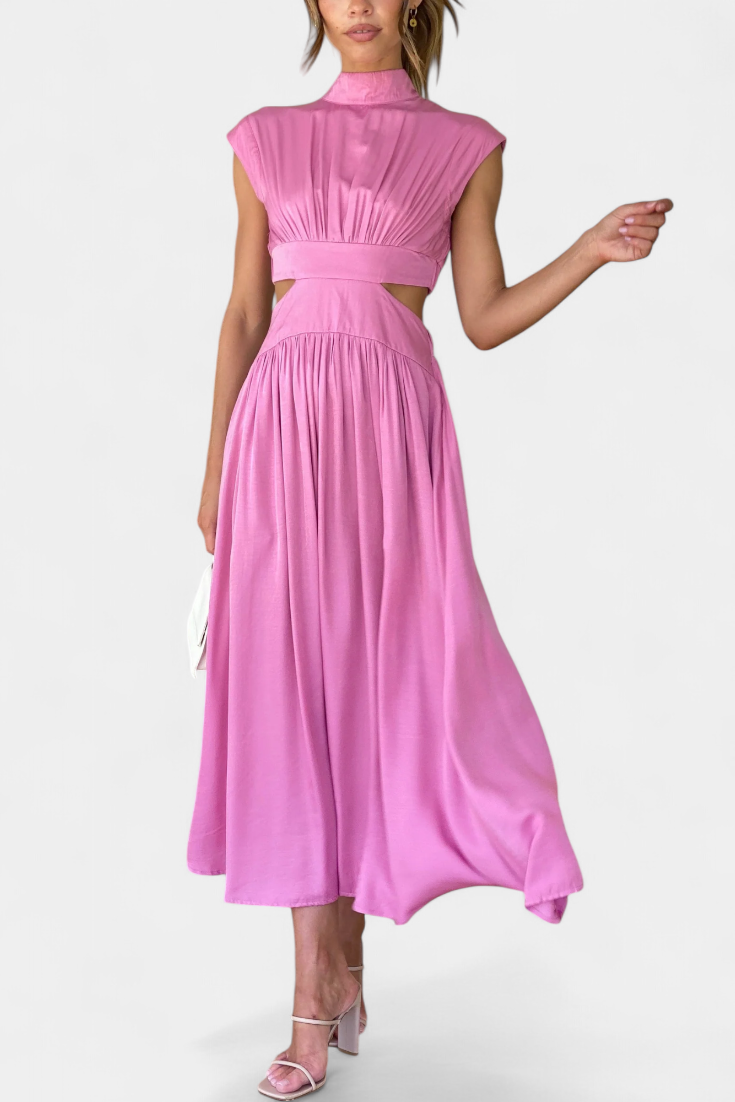 Jocelyn Σετ με Φόρεμα με Πλαϊνό Σκίσιμο