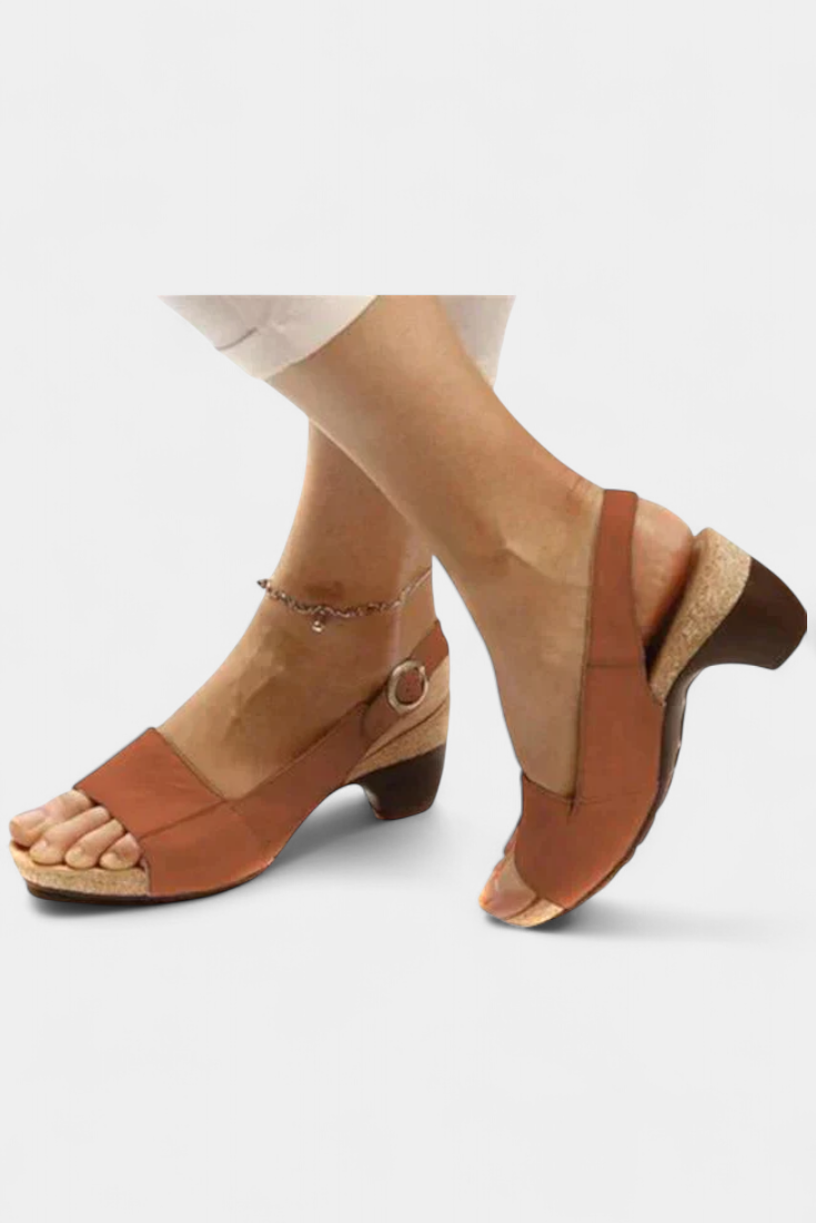 Judy Ορθοπεδικά πέδιλα με ανοιχτό τακούνι