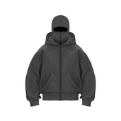 Φούτερ με φερμουάρ τύπου Ninja