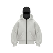 Φούτερ με φερμουάρ τύπου Ninja