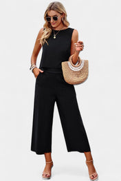 Lavinia Boho Σετ με Αέρινο Τοπ και Σορτς από Λινό και Βαμβάκι